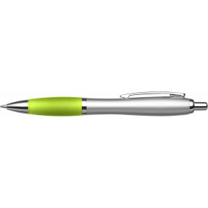 ABS ballpen Cardiff, lime (Plastic pen)