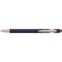 Aluminium ballpen Anthony, navy