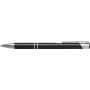 Aluminium ballpen Delia, black