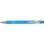 Aluminium ballpen Primo, light blue