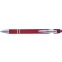 Aluminium ballpen Primo, red