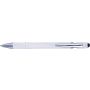 Aluminium ballpen Primo, white