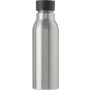 Aluminium bottle Carlton, black