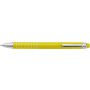 Aluminium lacquered ballpen Oliver, yellow