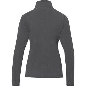 Amber women's GRS recycled full zip fleece jacket, Storm grey (Polar pullovers)