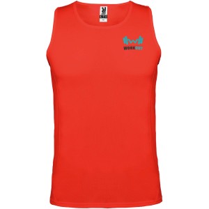 Andre men's sports vest, Red (T-shirt, mixed fiber, synthetic)