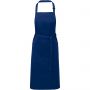 Andrea 240 g/m2 apron with adjustable neck strap, Blue
