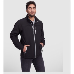 Antartida men's softshell jacket, Solid black (Jackets)