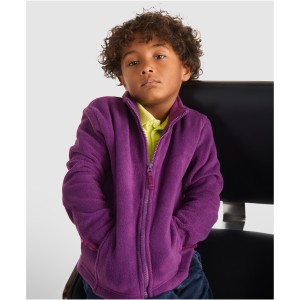 Artic kids full zip fleece jacket, Solid black (Polar pullovers)