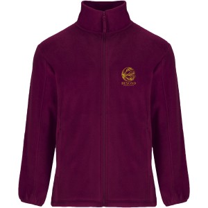 Artic men's full zip fleece jacket, Garnet (Polar pullovers)