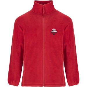 Artic men's full zip fleece jacket, Red (Polar pullovers)