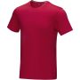 Azurite short sleeve men's  organic t-shirt, Red