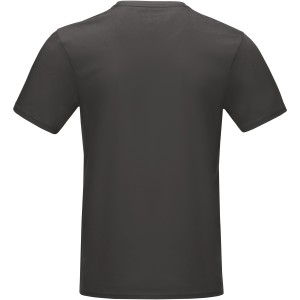 Azurite short sleeve men's  organic t-shirt, Storm grey (T-shirt, 90-100% cotton)