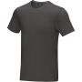 Azurite short sleeve men's  organic t-shirt, Storm grey