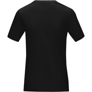 Azurite short sleeve women's GOTS organic t-shirt, Solid black (T-shirt, 90-100% cotton)