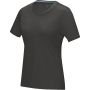 Azurite short sleeve women's  organic t-shirt, Storm grey