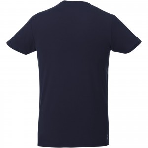 Balfour short sleeve men's organic t-shirt, Navy (T-shirt, 90-100% cotton)