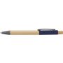 Bamboo ballpen Cesar, blue