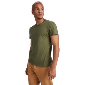 Beagle short sleeve men's t-shirt, Bottle green (T-shirt, 90-100% cotton)