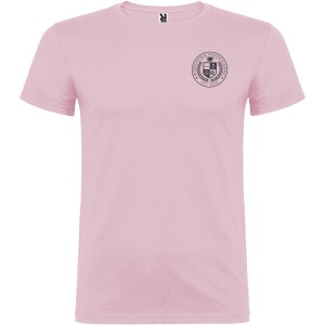 Beagle short sleeve men's t-shirt, Light pink (T-shirt, 90-100% cotton)