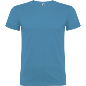 Beagle short sleeve men's t-shirt, Turquois (T-shirt, 90-100% cotton)