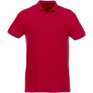 Beryl mens polo, Red, XL (Polo short, mixed fiber, synthetic)