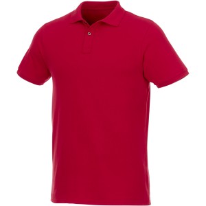 Beryl mens polo, Red, XL (Polo short, mixed fiber, synthetic)