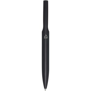 Blanca recycled aluminium ballpoint pen, Solid black (Metallic pen)