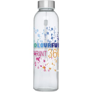 Bodhi 500 ml glass sport bottle, White (Sport bottles)