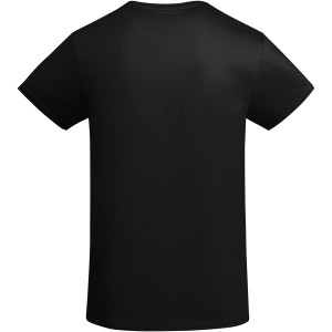 Breda short sleeve kids t-shirt, Solid black (T-shirt, 90-100% cotton)