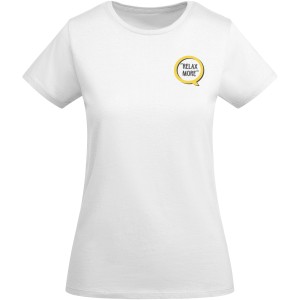 Breda short sleeve women's t-shirt, White (T-shirt, 90-100% cotton)