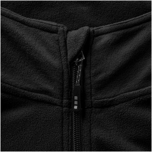 Brossard micro fleece full zip jacket, solid black (Polar pullovers)