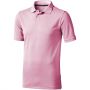 Calgary short sleeve men's polo, Light pink