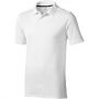 Calgary short sleeve men's polo, White