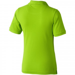 Calgary short sleeve women's polo, Apple Green (Polo shirt, 90-100% cotton)