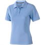 Calgary short sleeve women's polo, Light blue