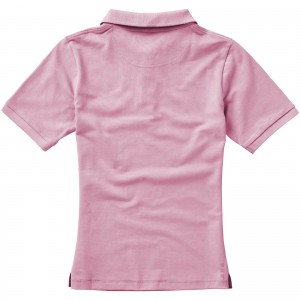 Calgary short sleeve women's polo, Light pink (Polo shirt, 90-100% cotton)