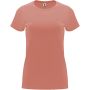 Capri short sleeve women's t-shirt, Clay Orange