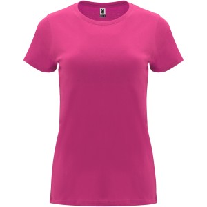 Capri short sleeve women's t-shirt, Rossette (T-shirt, 90-100% cotton)