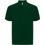 Centauro Premium short sleeve unisex polo, Bottle green