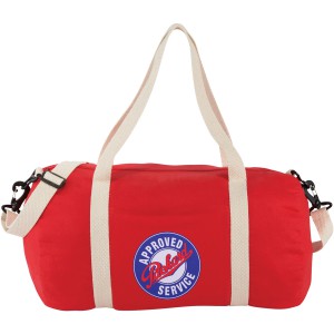 Cochichuate cotton barrel duffel bag, Red (Travel bags)