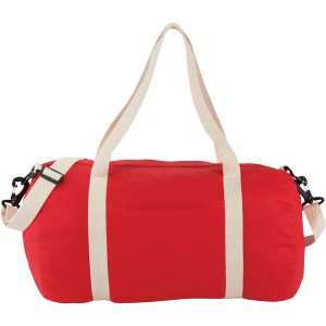 Cochichuate cotton barrel duffel bag, Red (Travel bags)