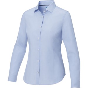 Cuprite long sleeve women's  organic shirt, Light blue (shirt)