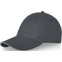 Darton 6 panel sandwich cap, Storm grey