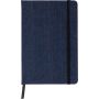 Denim notebook A5 Alfred, blue