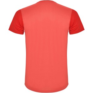 Detroit short sleeve unisex sports t-shirt, Red (T-shirt, mixed fiber, synthetic)