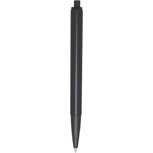 Elsa recycled plastic ballpoint pen, Solid black (Plastic pen)