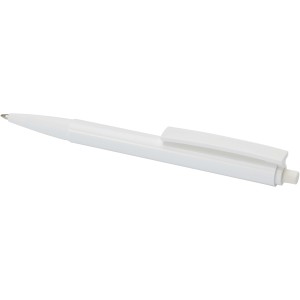 Elsa recycled plastic ballpoint pen, White (Plastic pen)