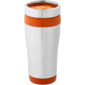 Elwood 470 ml insulated tumbler, Silver,Orange (Thermos)