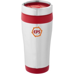 Elwood 470 ml insulated tumbler, Silver,Red (Thermos)